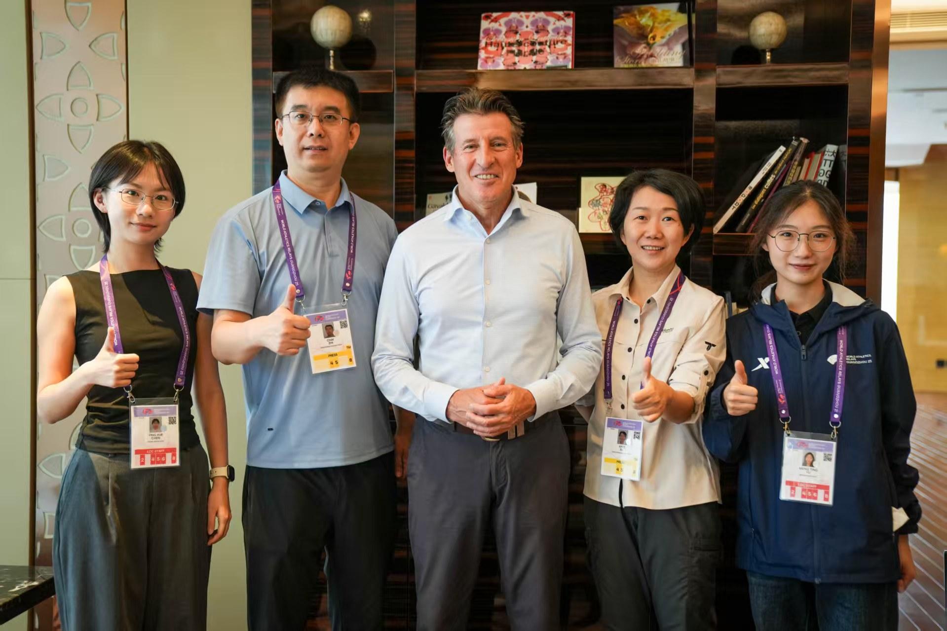 【独家专访】世界田联主席塞巴斯蒂安·科:广州是真正读懂体育重要性的城市